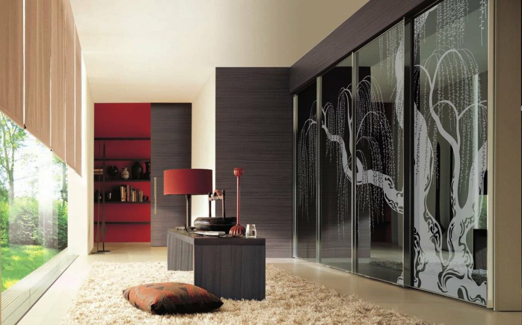 Встроенные шкафы в гостиную комнату | ФМ "Вавилон"
