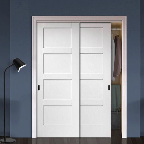 Дверь для гардеробной комнаты из МДФ